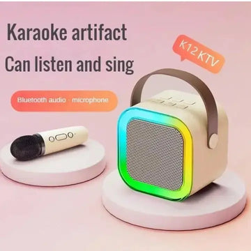 K12 Bluetooth Karaoke Speaker with RGB Lights