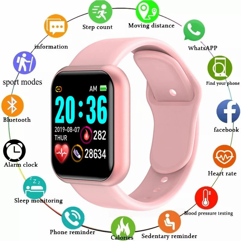 🕒 Y68/D20 Smartwatch ⌚