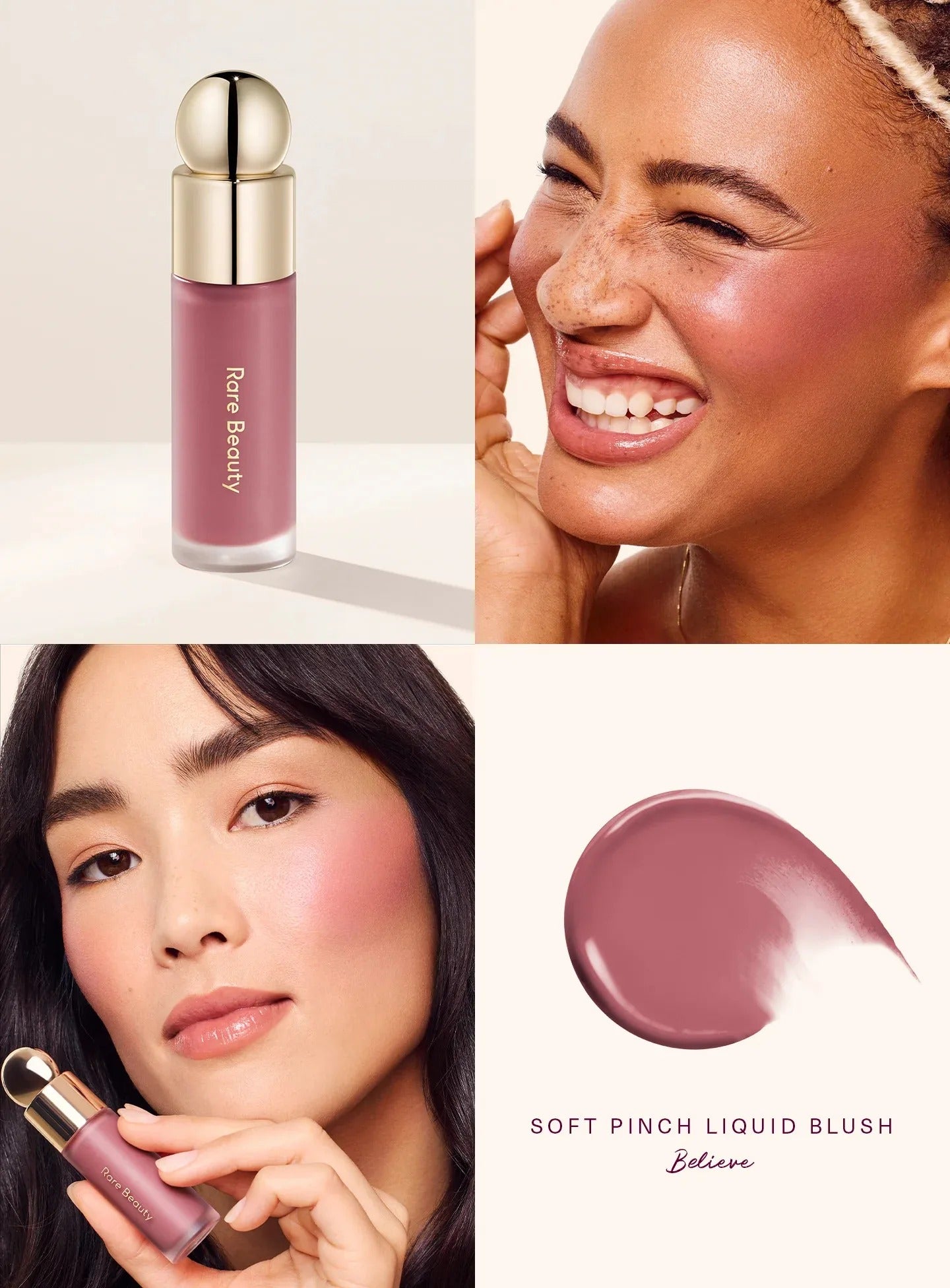 Rare Beauty Lipstick Blush Cream Eyes