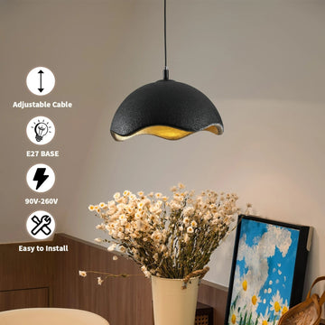 Creative Bird's Nest Japanese Wabi Sabi Chandelier Home Decor Dining Room