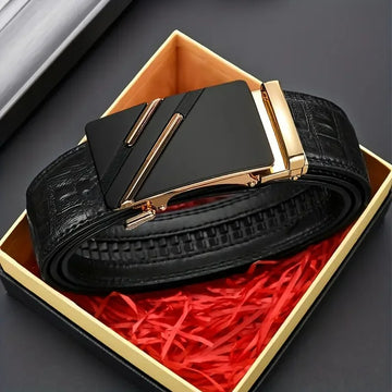 Men belt Leather Belt Metal