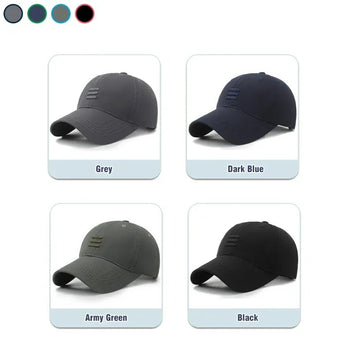 4 Colors New Fashion Soft Top Baseball Cap Outdoor Sport