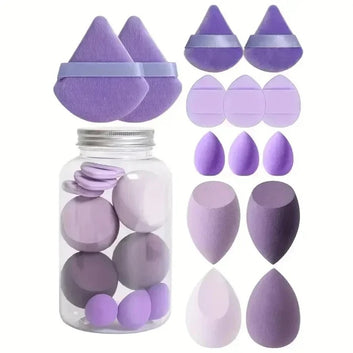 12/14Pcs Makeup Sponge Cosmetic Puff Foundation Sponges