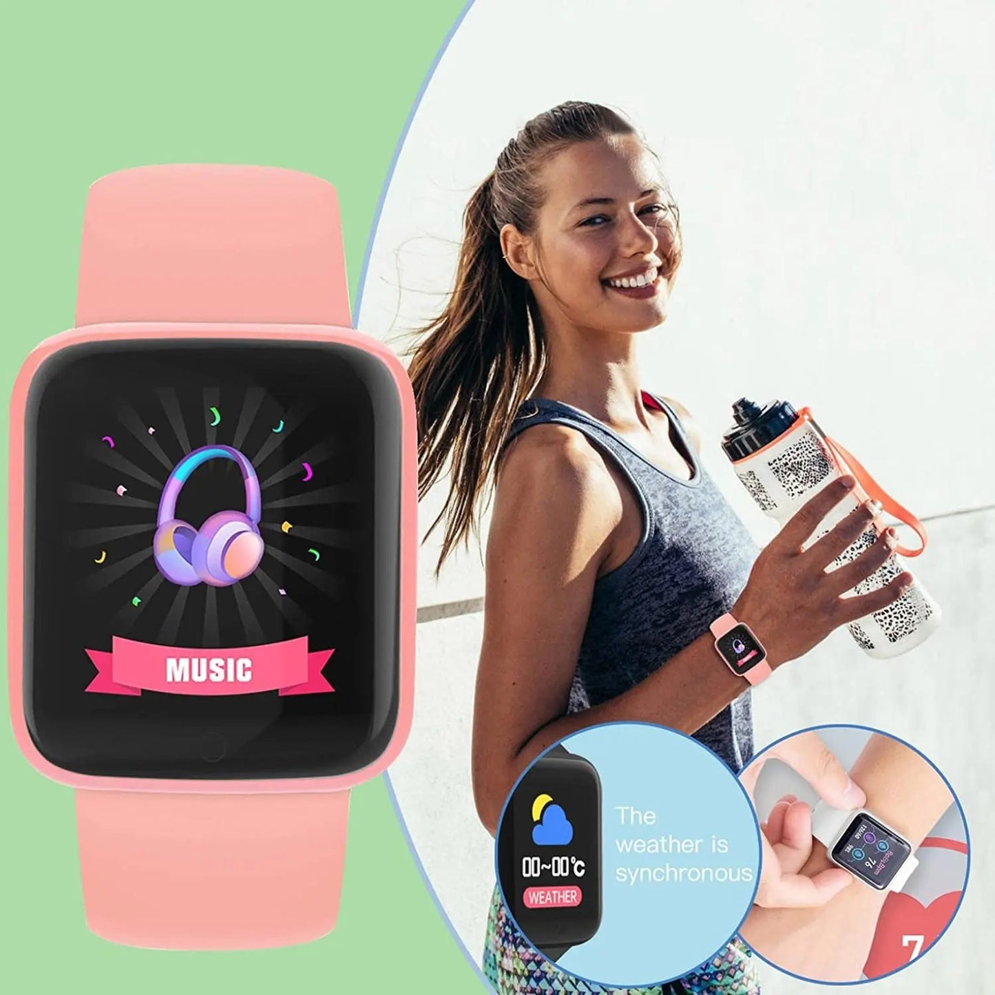 🕒 Y68/D20 Smartwatch ⌚