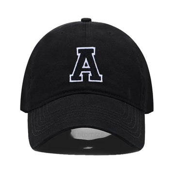 Initial Letter A-Z Embroider Baseball Cap For Men Womne